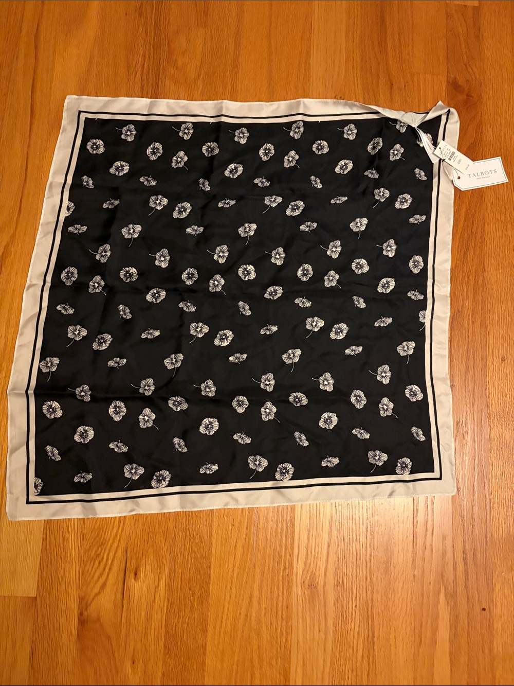 Talbots silk scarf